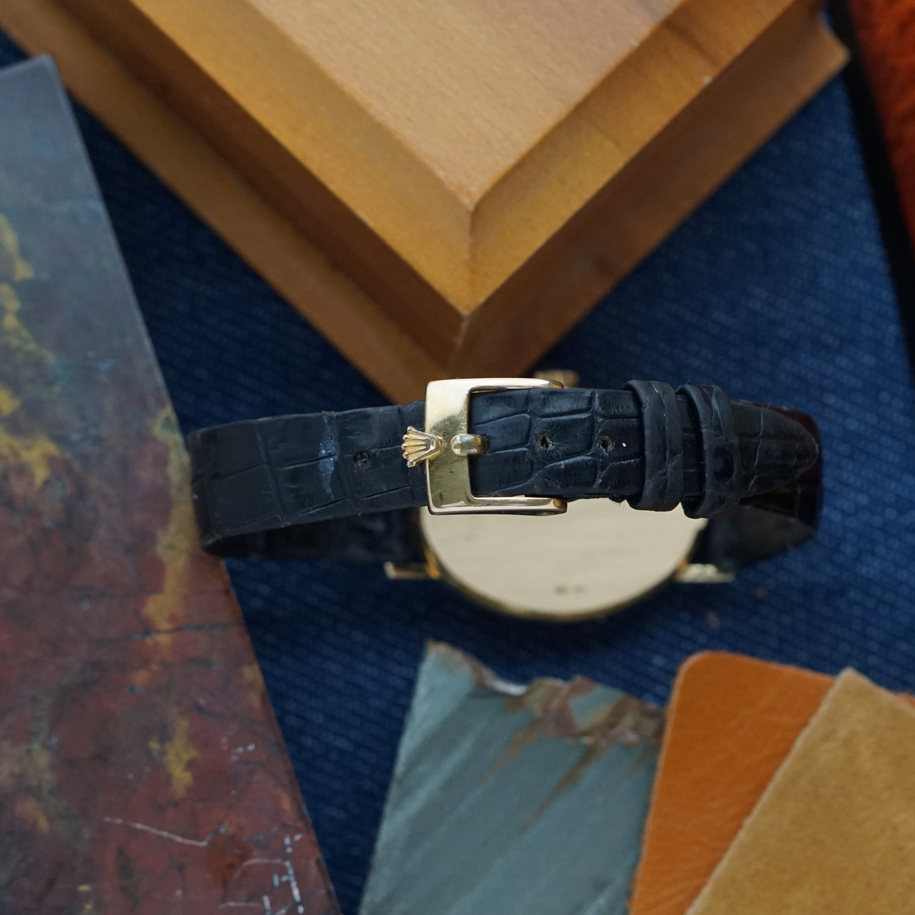 Rolex Vintage Cellini Oval 18k Yellow Gold 1970s