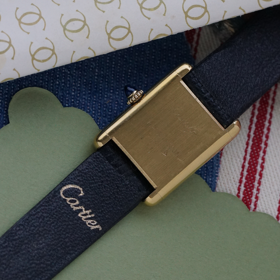 Cartier Vintage Tank Plaque 20mm