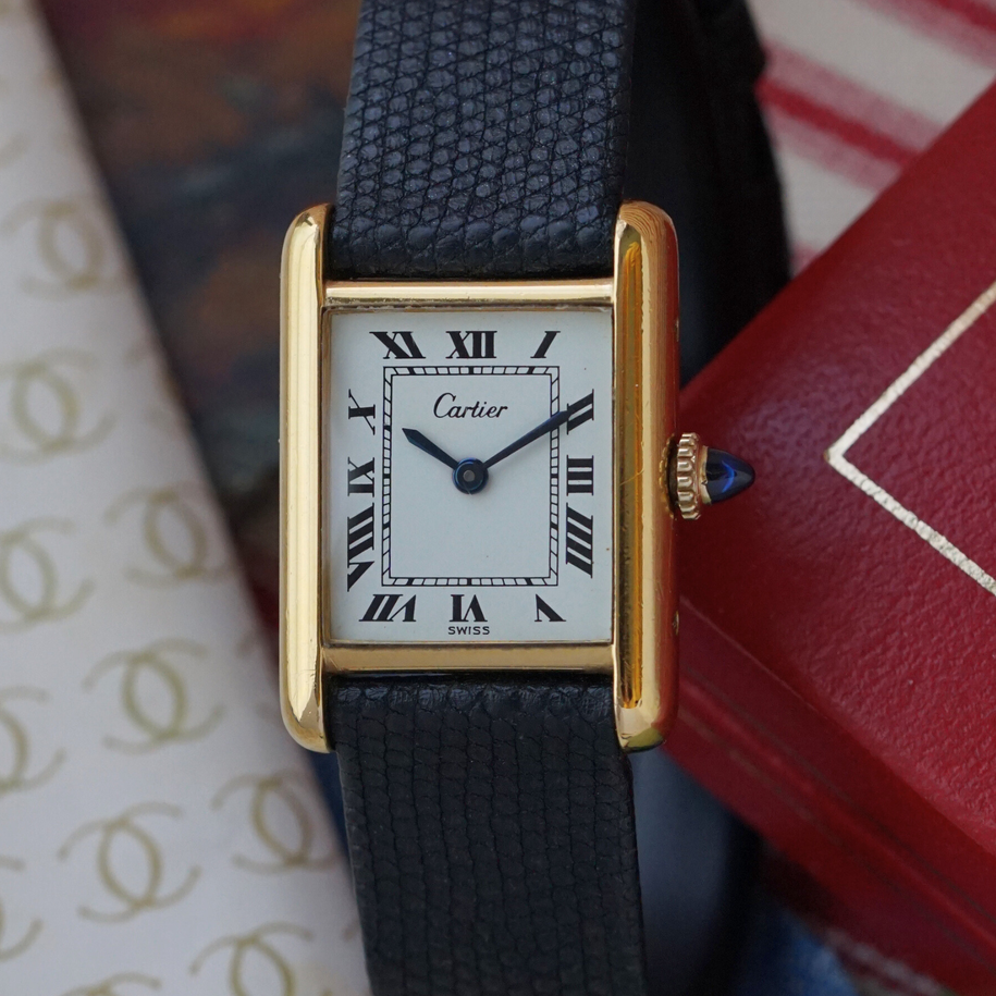 Cartier Vintage Tank Plaque 20mm