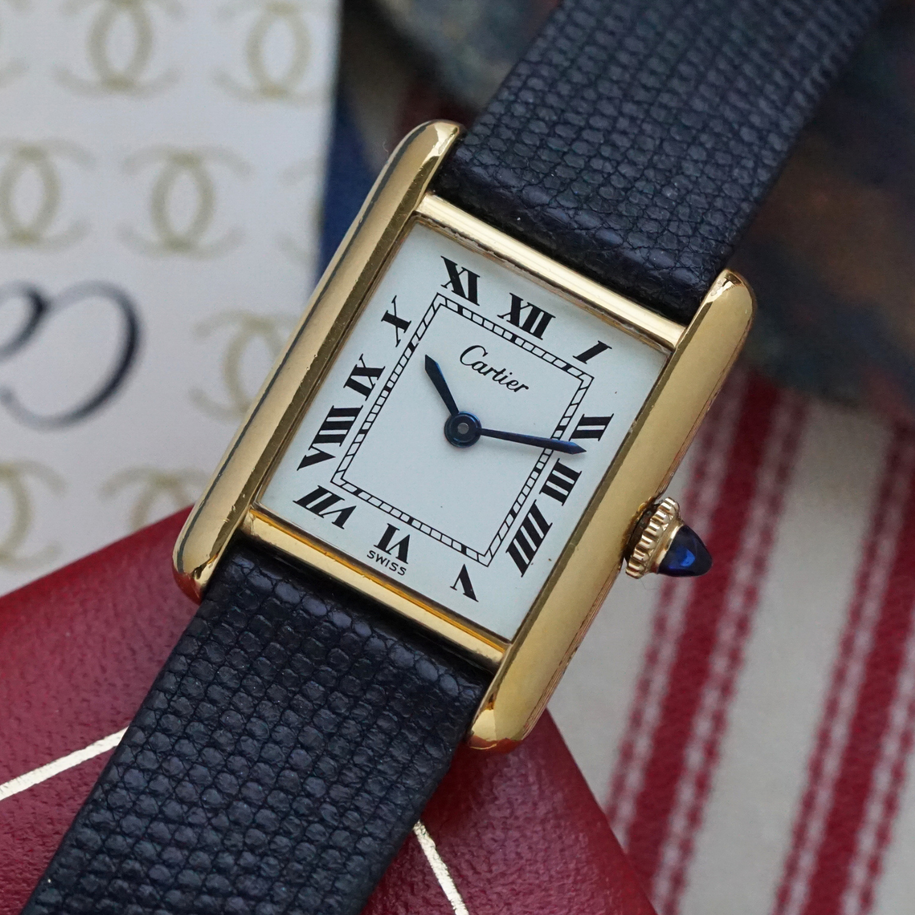 Cartier Vintage Tank Plaque 20mm