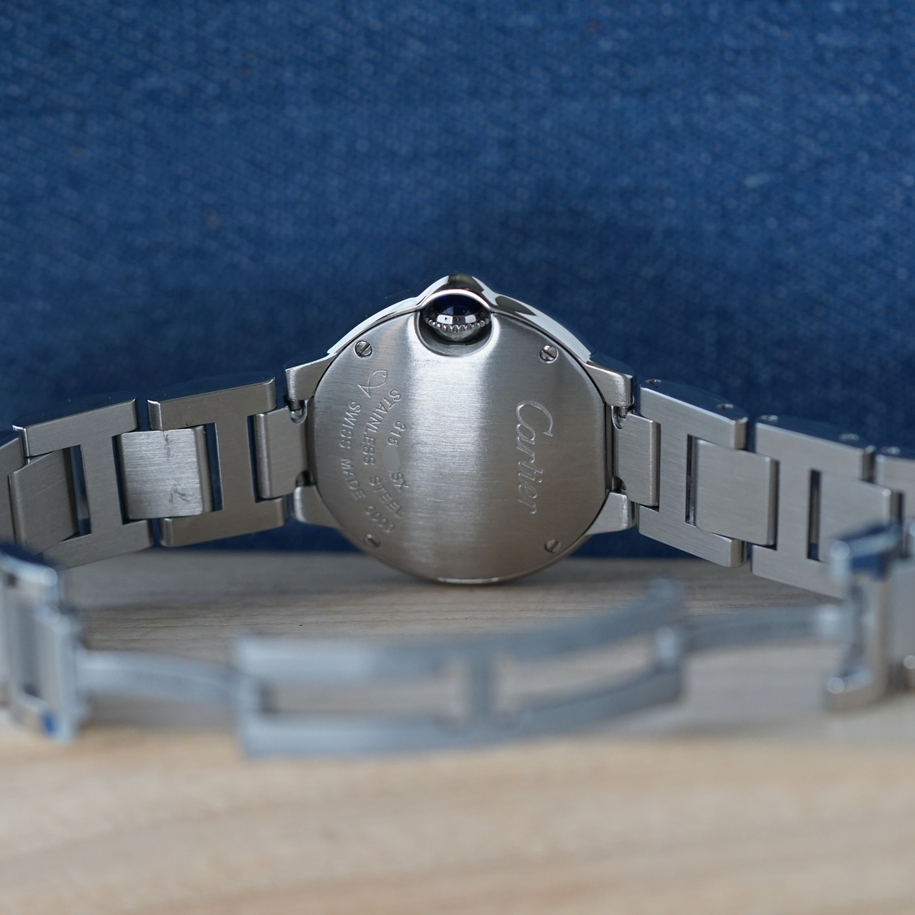 Cartier Ballon Bleu 28mm Steel Books Quartz 2016