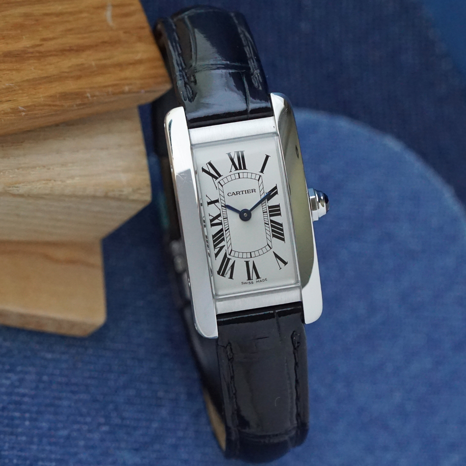 Cartier Tank Americaine Small Steel