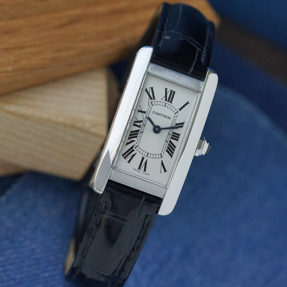 Cartier Tank Americaine Small Steel