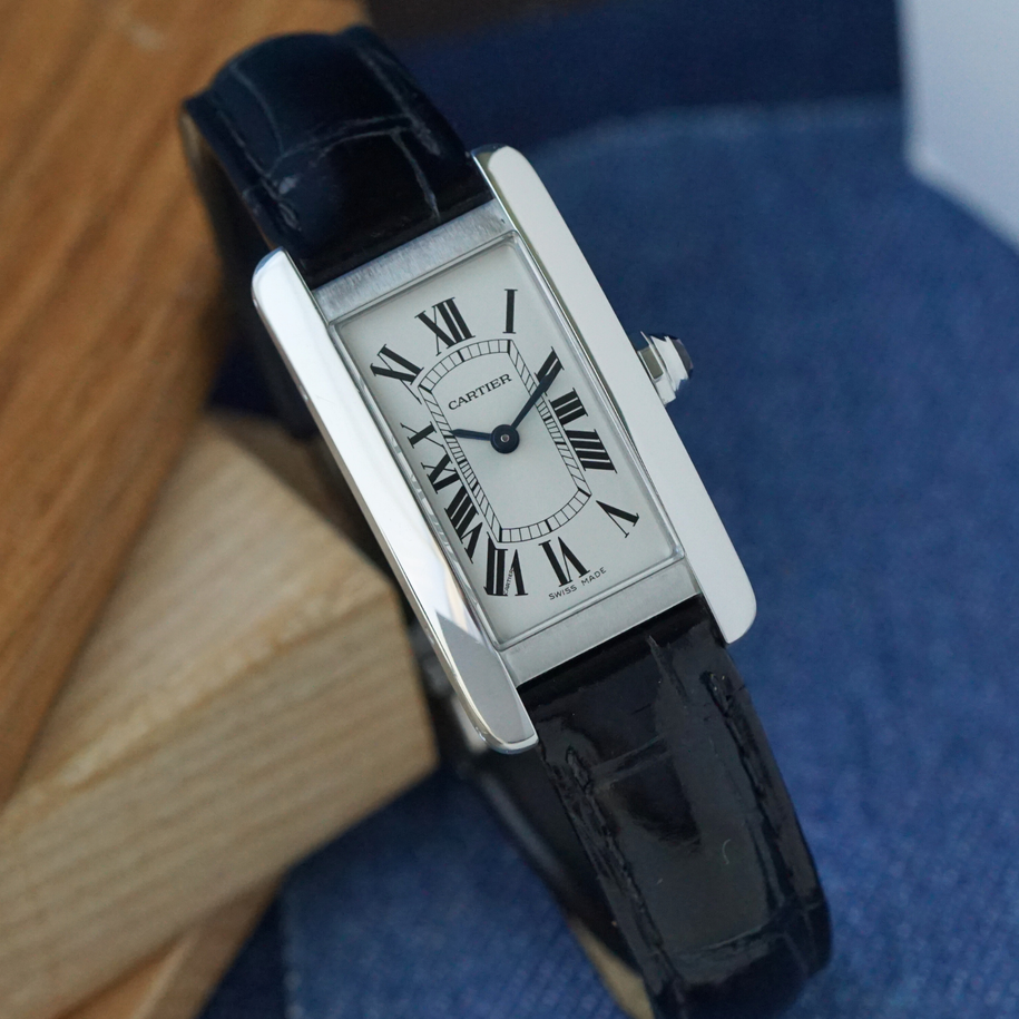 Cartier Tank Americaine Small Steel