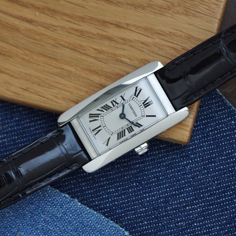 Cartier Tank Americaine Small Steel