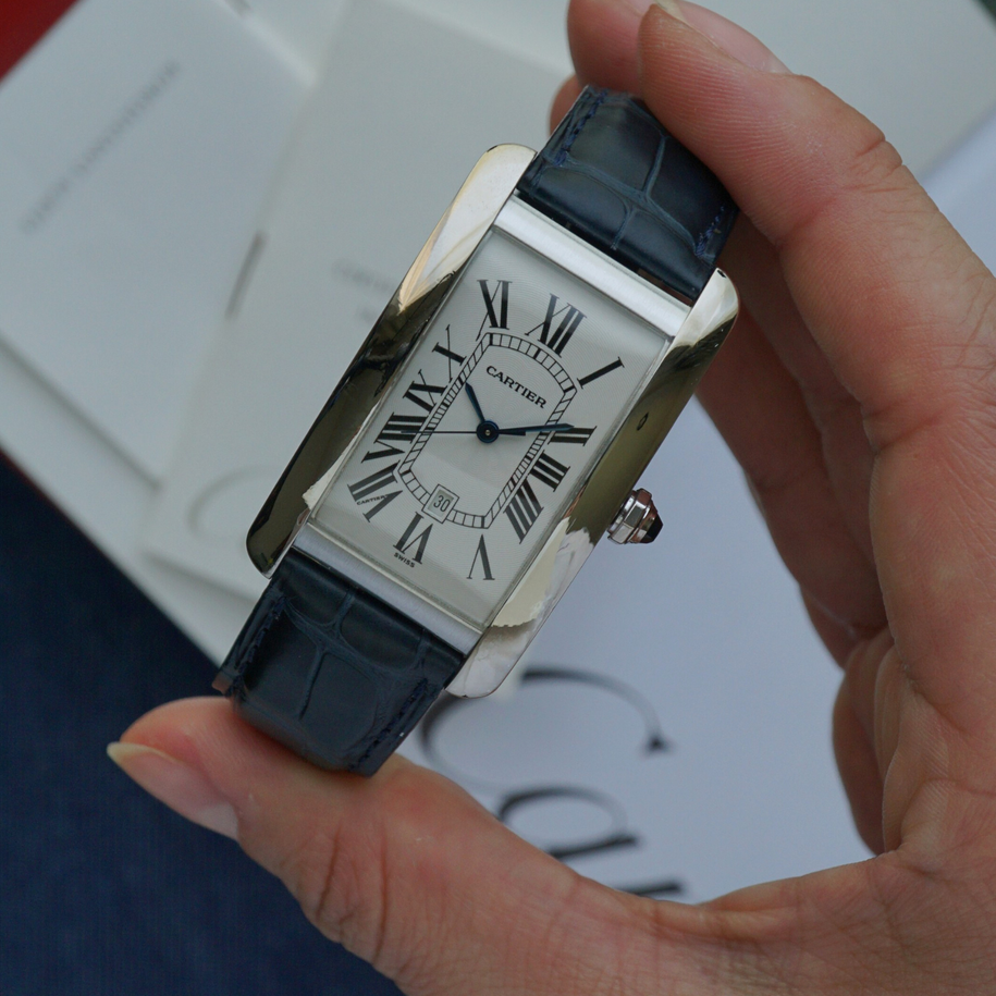 Cartier Tank Americaine XL Steel