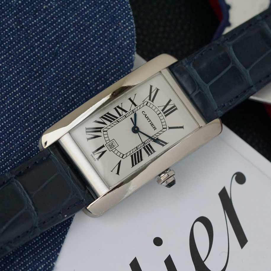 Cartier Tank Americaine XL Steel