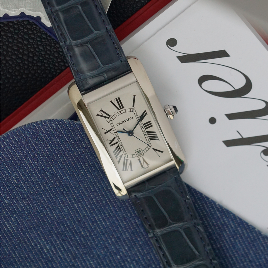 Cartier Tank Americaine XL Steel