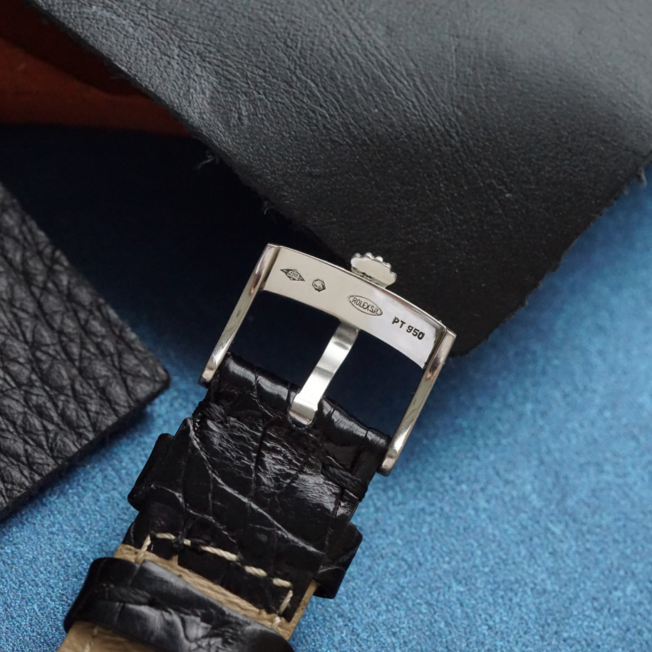 Rolex Cellini 5240 Platinum Mother of Pearl