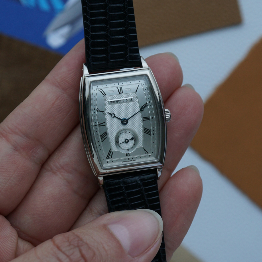 Breguet Heritage 8670 Guilloche White Gold Automatic