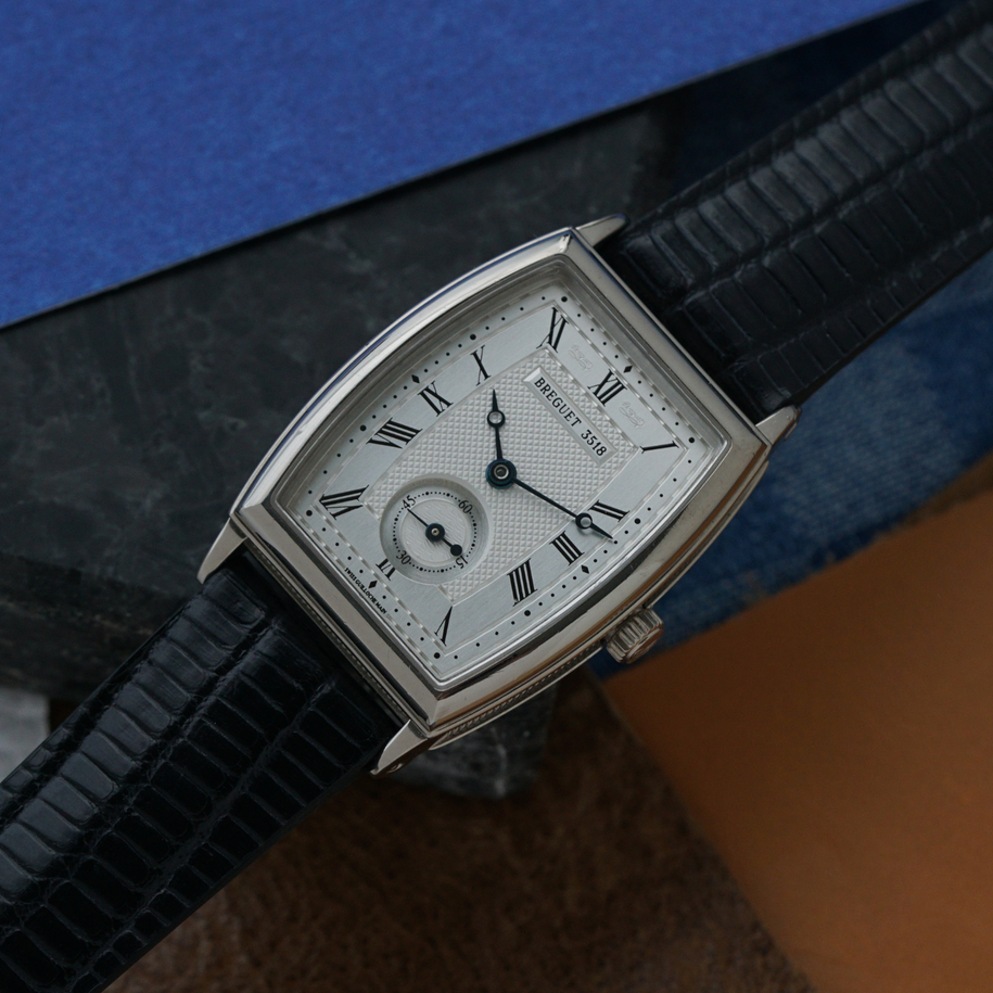 Breguet Heritage 8670 Guilloche White Gold Automatic