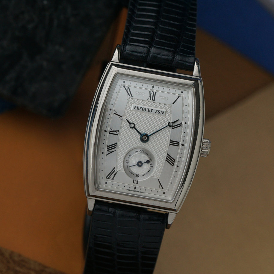 Breguet Heritage 8670 Guilloche White Gold Automatic