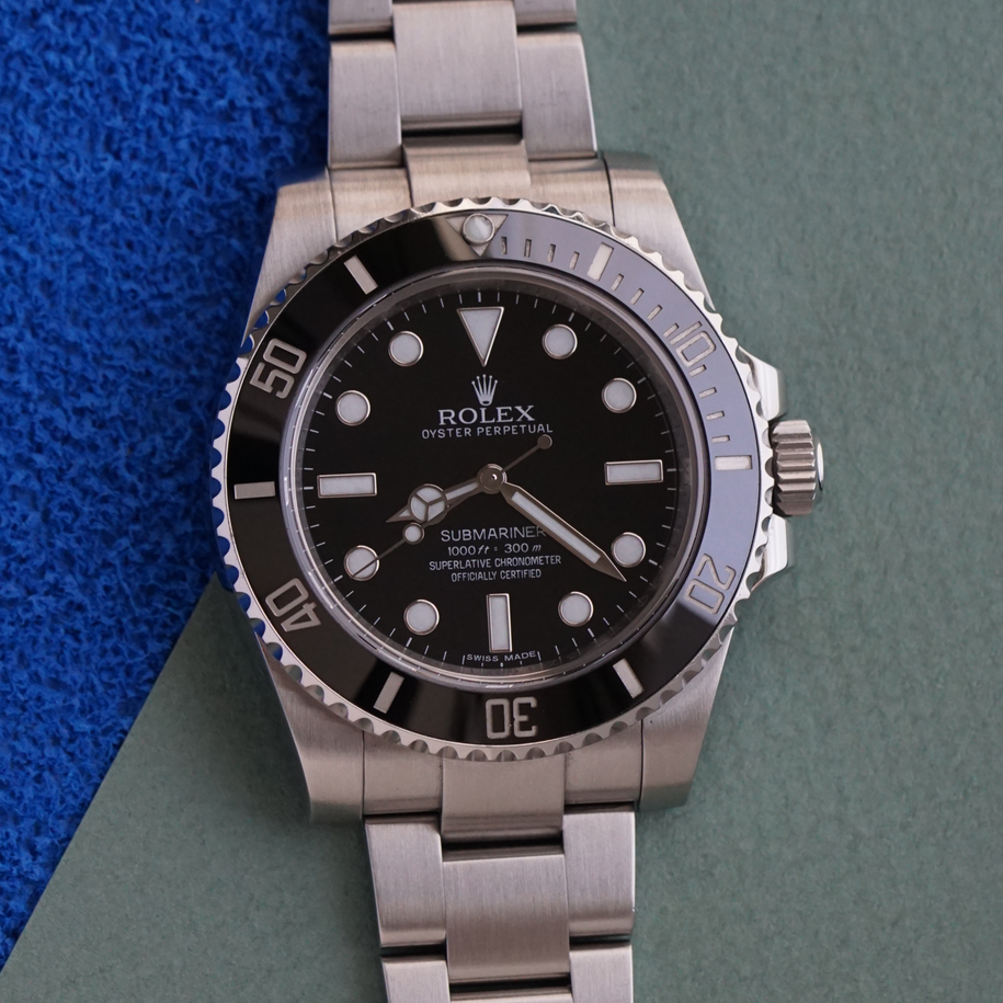 Rolex Submariner (No Date) 114060 Steel Black Ceramic