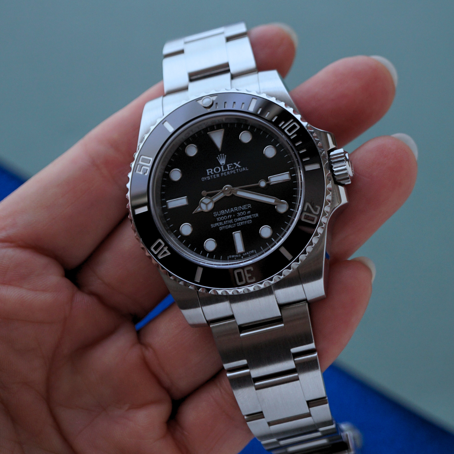 Rolex Submariner (No Date) 114060 Steel Black Ceramic