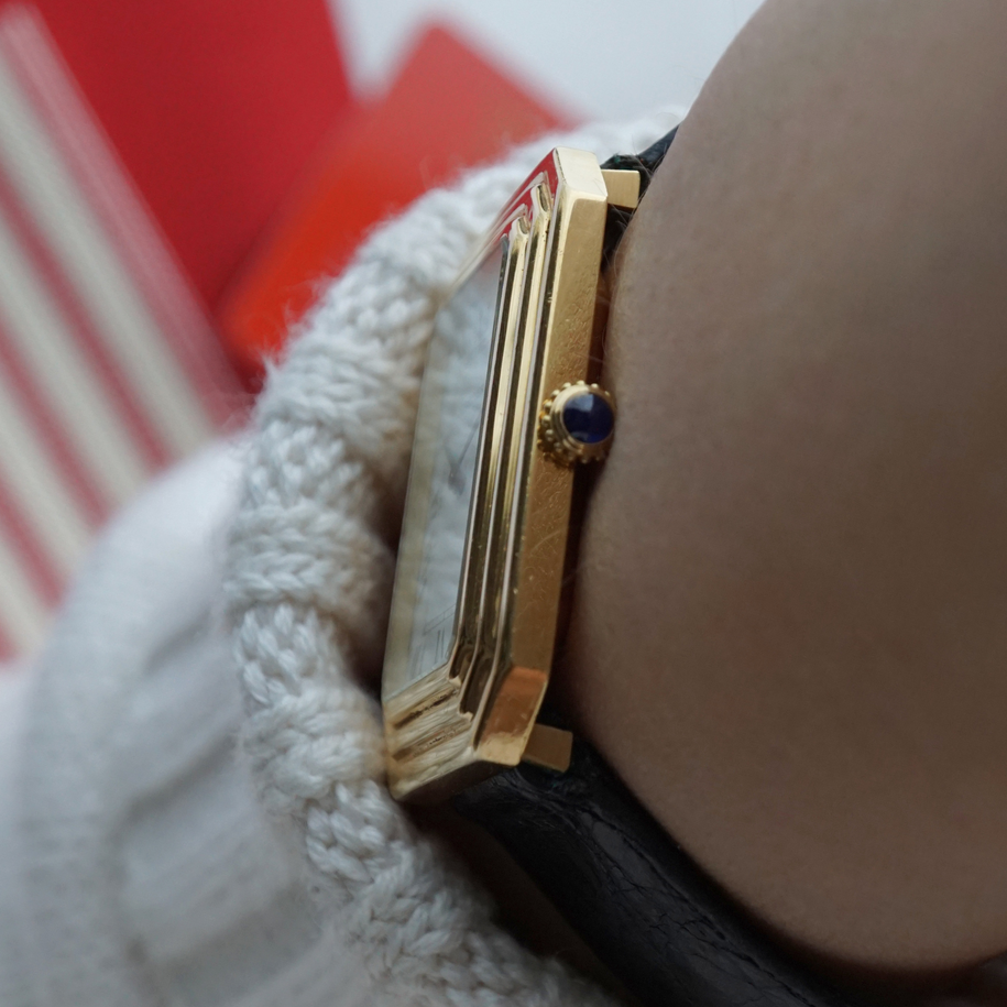 Cartier 1970s Paris Cristallor 18K YG "Jumbo" (Ref. 78096)