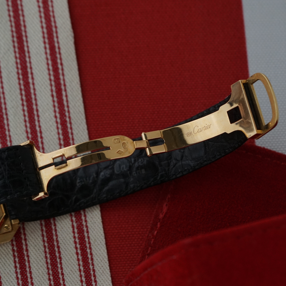 Cartier 1970s Paris Cristallor 18k Yellow Gold "Jumbo" (Ref. 78096) Box |Papers