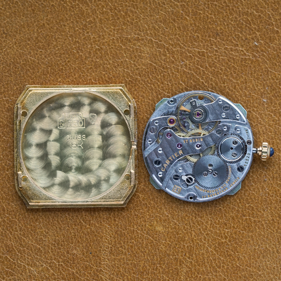 Cartier Santos Dumont Extra Plate Yellow Gold