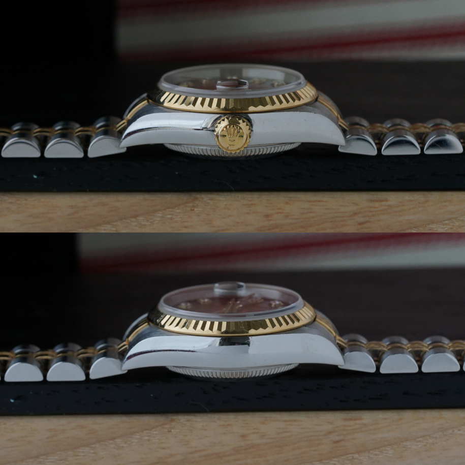 Rolex Datejust 79173 Vignette Diamond Dial Two-Tone 2001