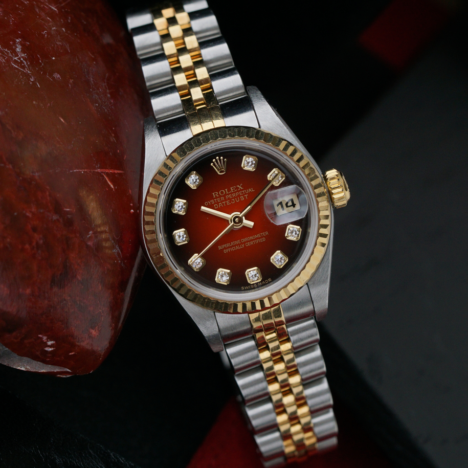 Rolex Datejust 79173 Vignette Diamond Dial Two-Tone 2001
