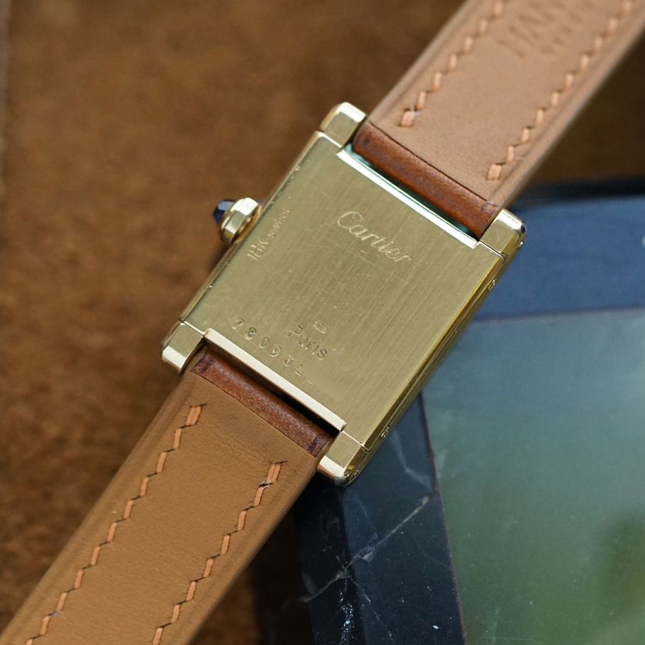 Cartier Tank Normale Yellow Gold