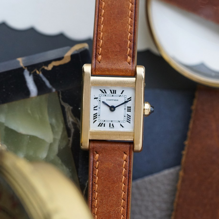 Cartier Tank Normale Yellow Gold