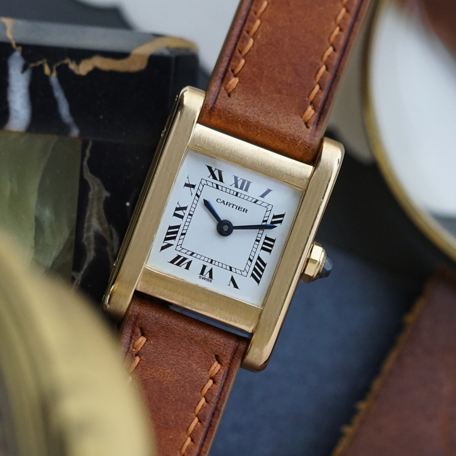 Cartier Tank Normale Yellow Gold