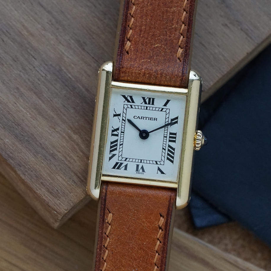 Cartier Tank Louis 2000s Ladies Yellow Gold
