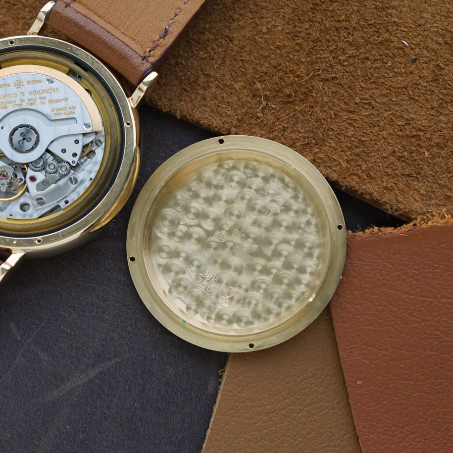 Vacheron Constantin 1990s Historiques Chronograph 47001 Yellow Gold