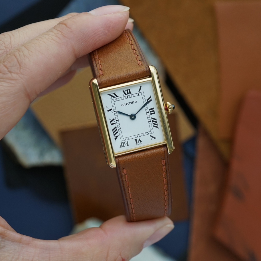 Cartier 1990s Tank Louis Small Yellow Gold 24mm