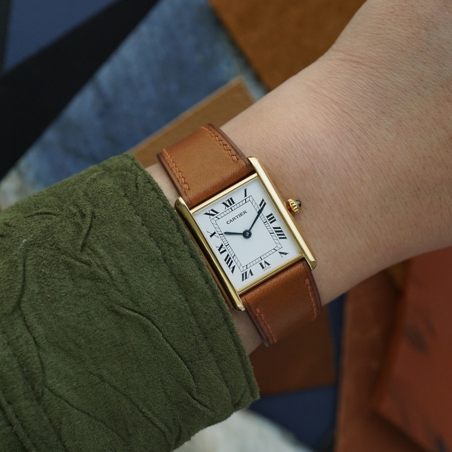 Cartier 1990s Tank Louis Small Yellow Gold 24mm