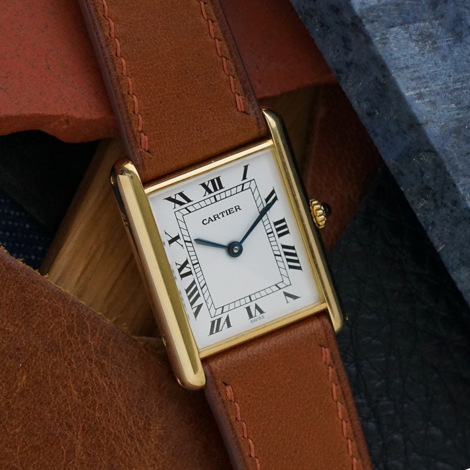 Cartier 1990s Tank Louis Small Yellow Gold 24mm