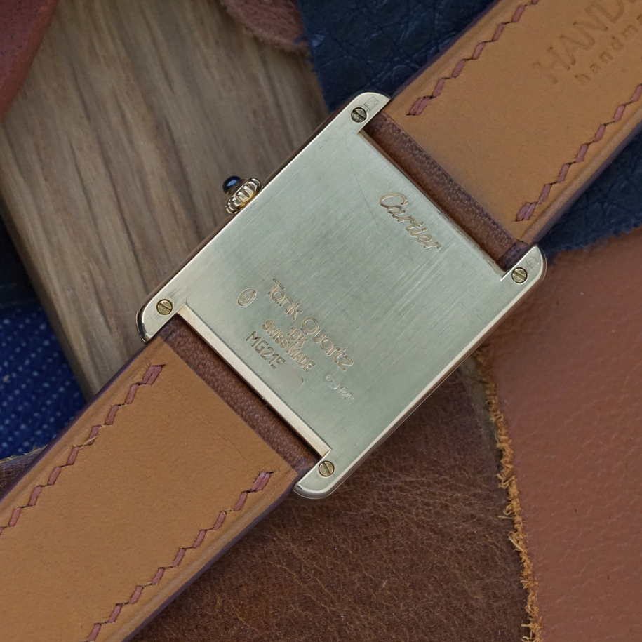 Cartier 1990s Tank Louis Small Yellow Gold 24mm