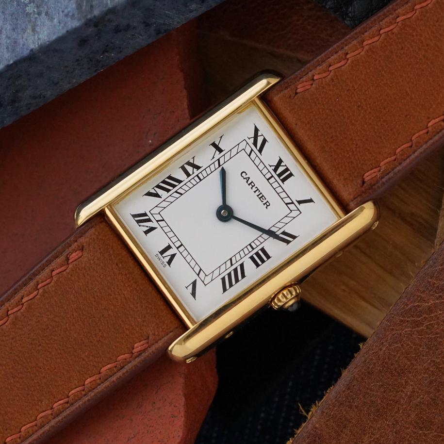 Cartier 1990s Tank Louis Small Yellow Gold 24mm