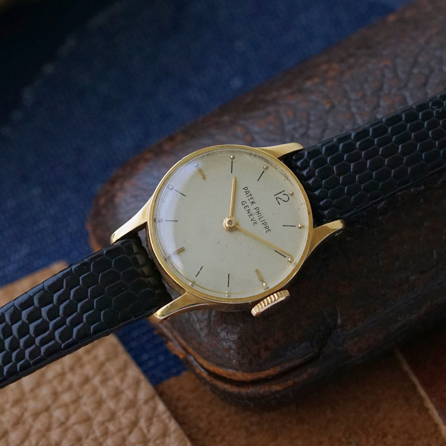 Patek Philippe 1950s Mini Calatrava 1289 Yellow Gold | Box