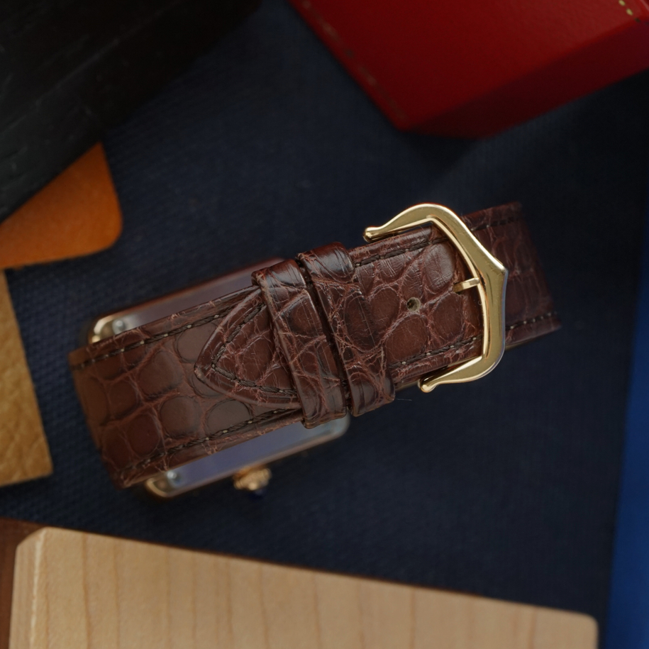 Cartier 2020 Tank Solo Rose Gold Large W5200024 Box | Card