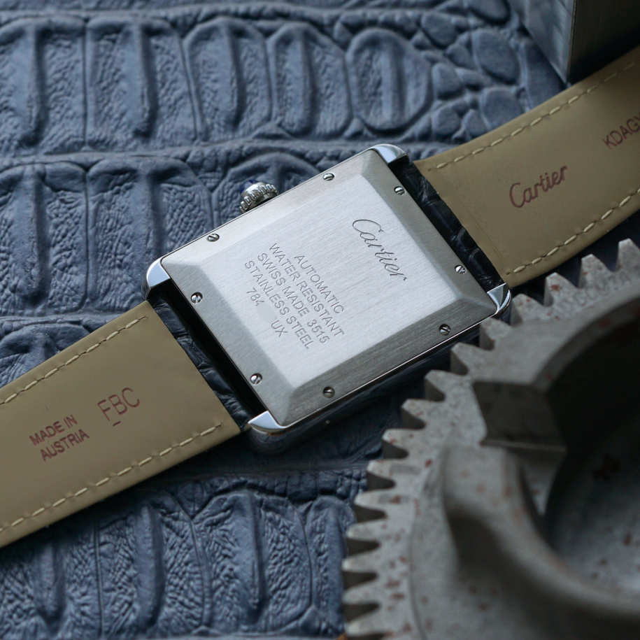 Cartier Tank Solo XL Steel Date Automatic