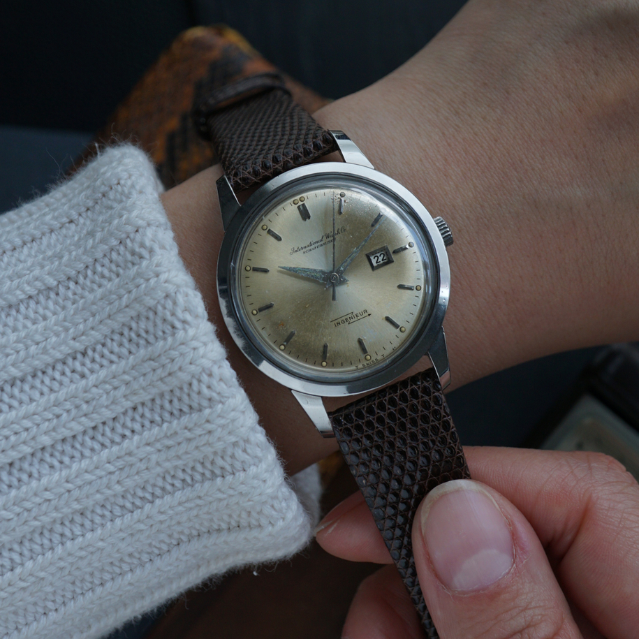 IWC 1960s Early Ingenieur Steel Date Automatic 36mm