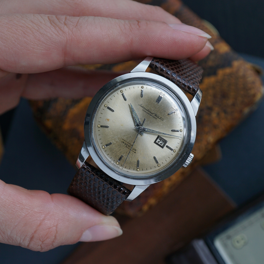 IWC 1960s Early Ingenieur Steel Date Automatic 36mm