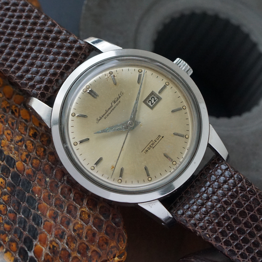 IWC 1960s Early Ingenieur Steel Date Automatic 36mm