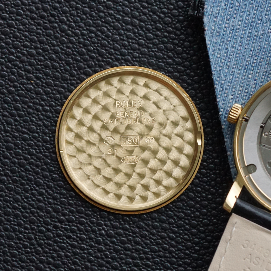 Rolex Cellini 5115 18k Yellow Gold Champagne 32mm 2015