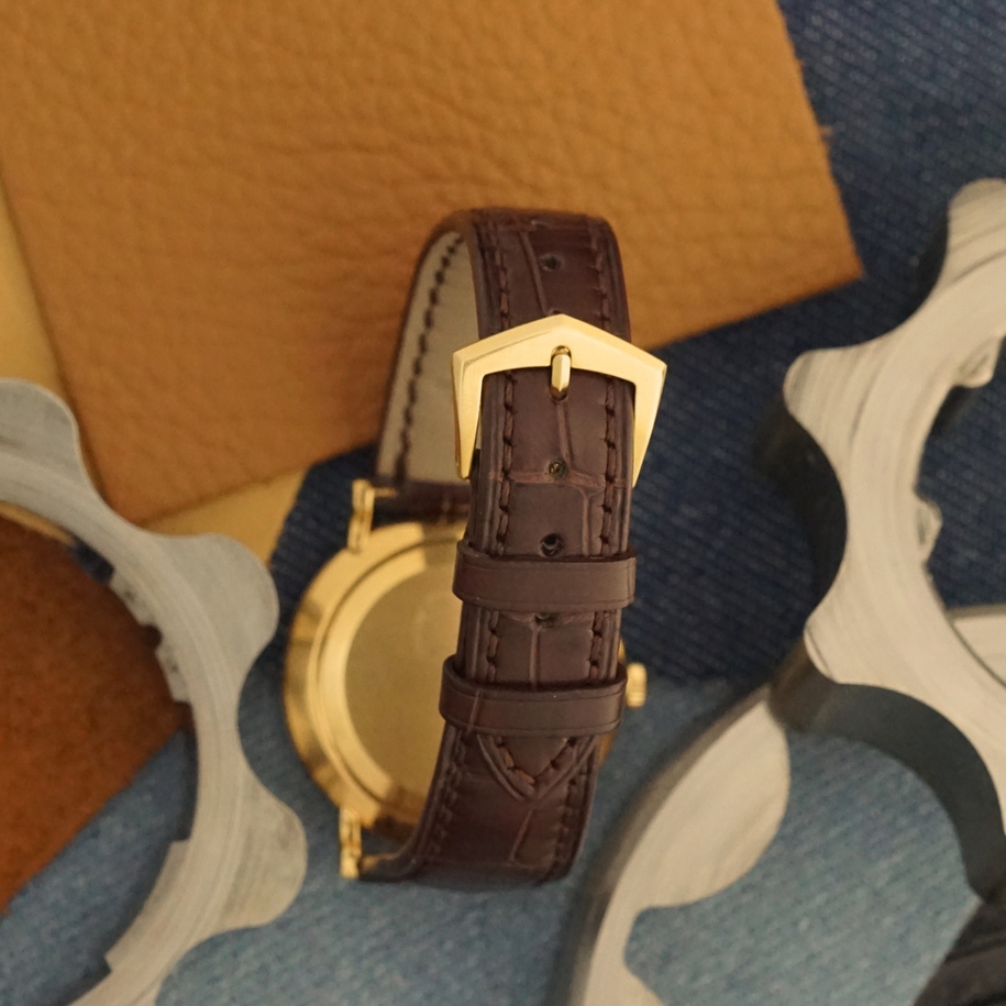 Patek Philippe Calatrava 5022J Guilloche 18k Yellow Gold 32mm Manual Wind 2000s