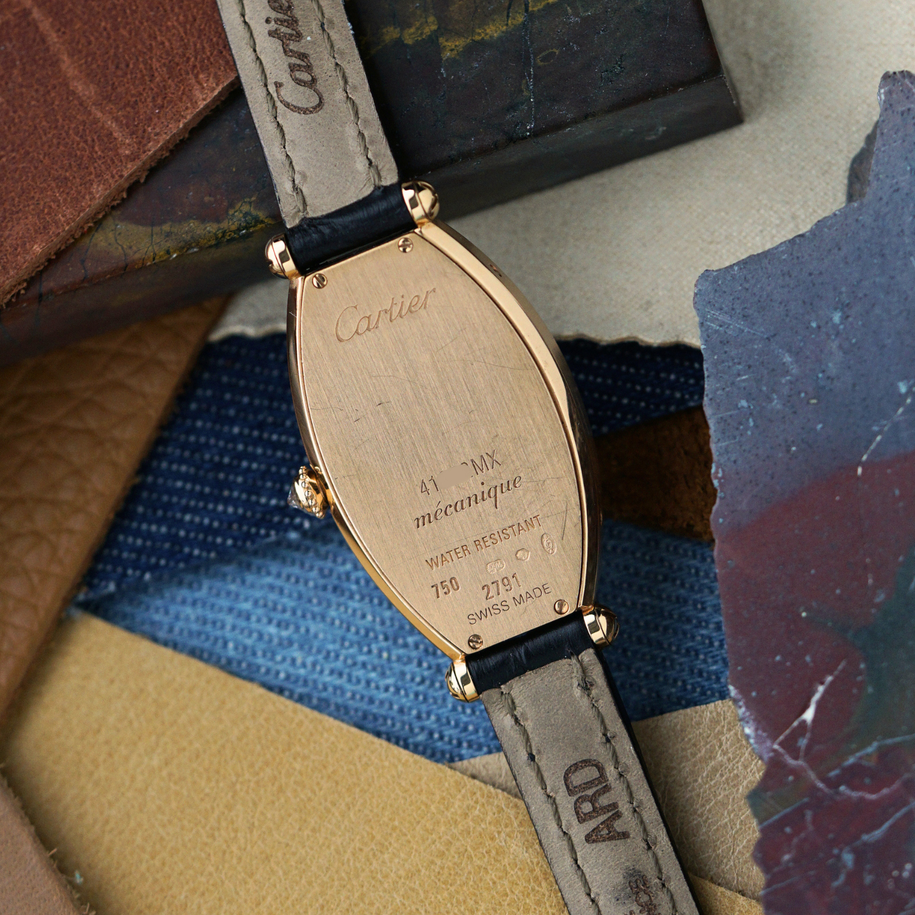 Cartier Ladies Tonneau Diamond Rose Gold WE400331 | Box