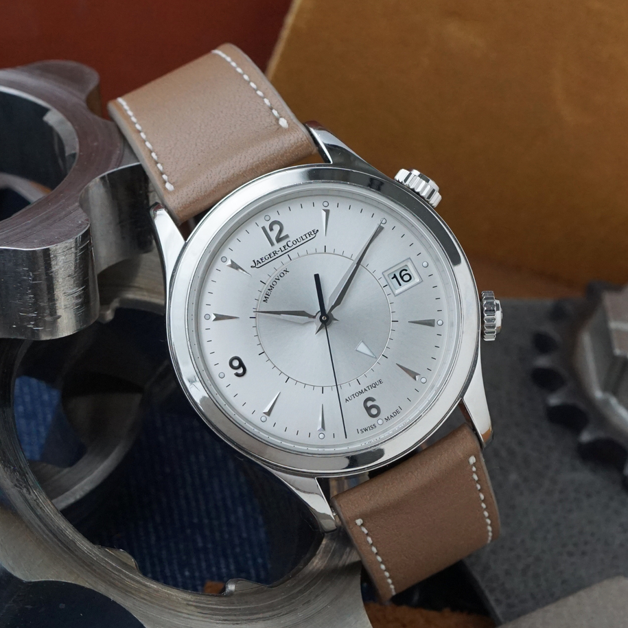 Jaeger LeCoultre Master Memovox Alarm Stainless Steel Q1418430 Automatic Date