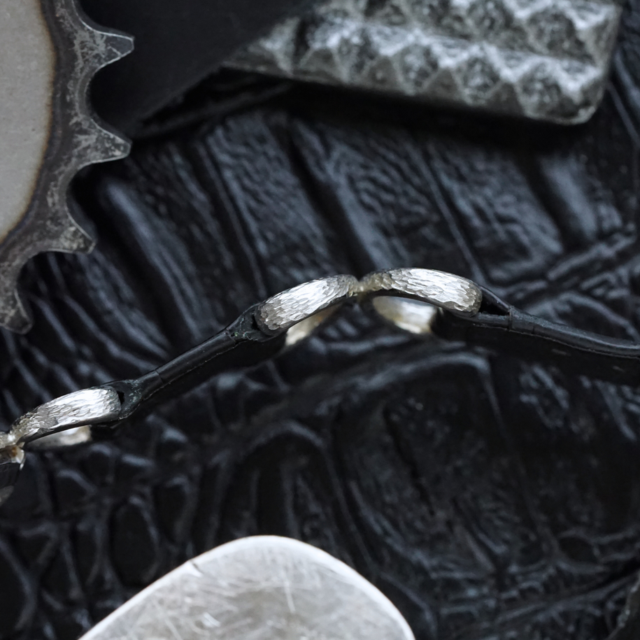 Piaget 1970s Onyx Diamond 9802D Belt Buckle 18k White Gold