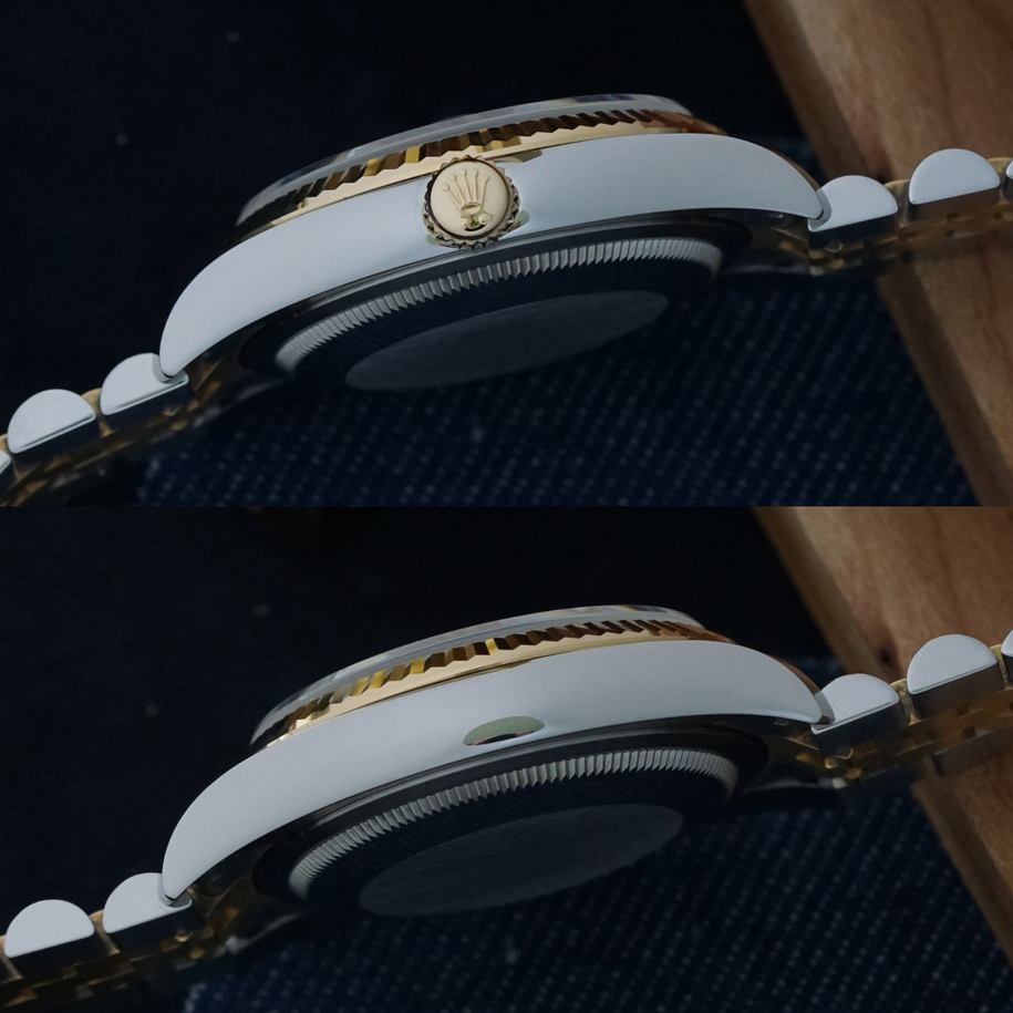 Rolex Datejust 36mm 116233 Champagne Diamond Dial Two-Tone Jubilee 2016