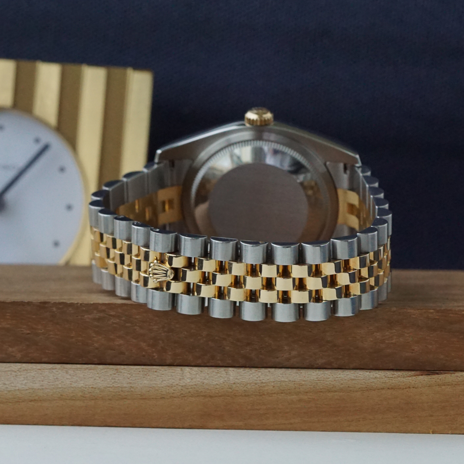 Rolex Datejust 36mm 116233 Champagne Diamond Dial Two-Tone Jubilee 2016