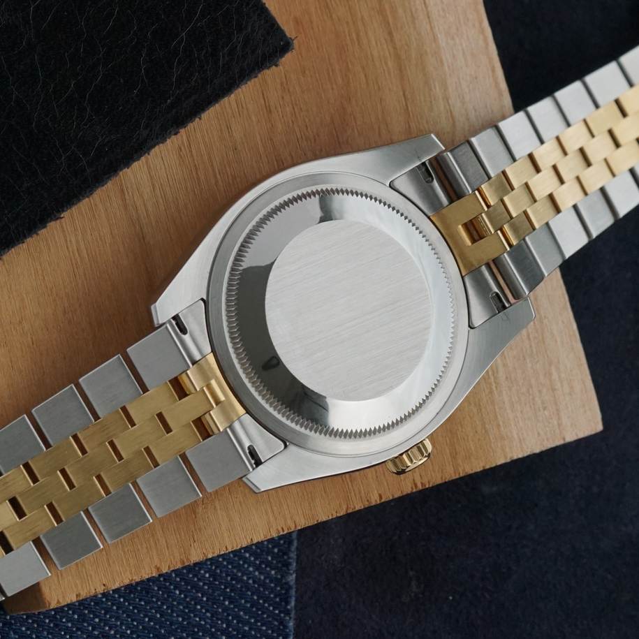 Rolex Datejust 36mm 116233 Champagne Diamond Dial Two-Tone Jubilee 2016