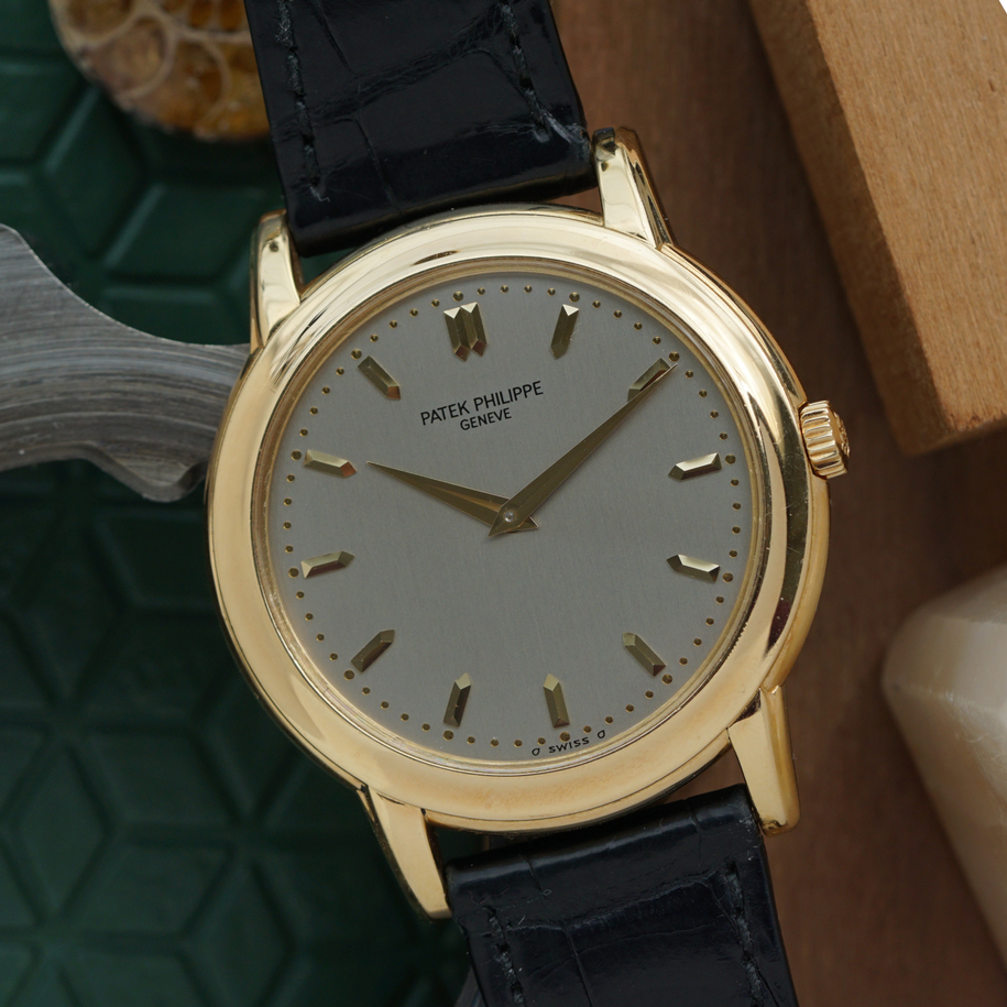 Patek Philippe Calatrava Ref. 5032J Silver Yellow Gold 36mm