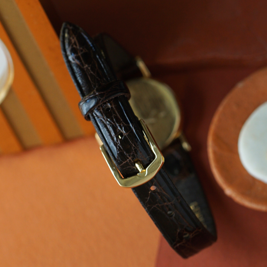 IWC Vintage 1951 Mini Hobnail 18k Yellow Gold 20mm Manual Wind