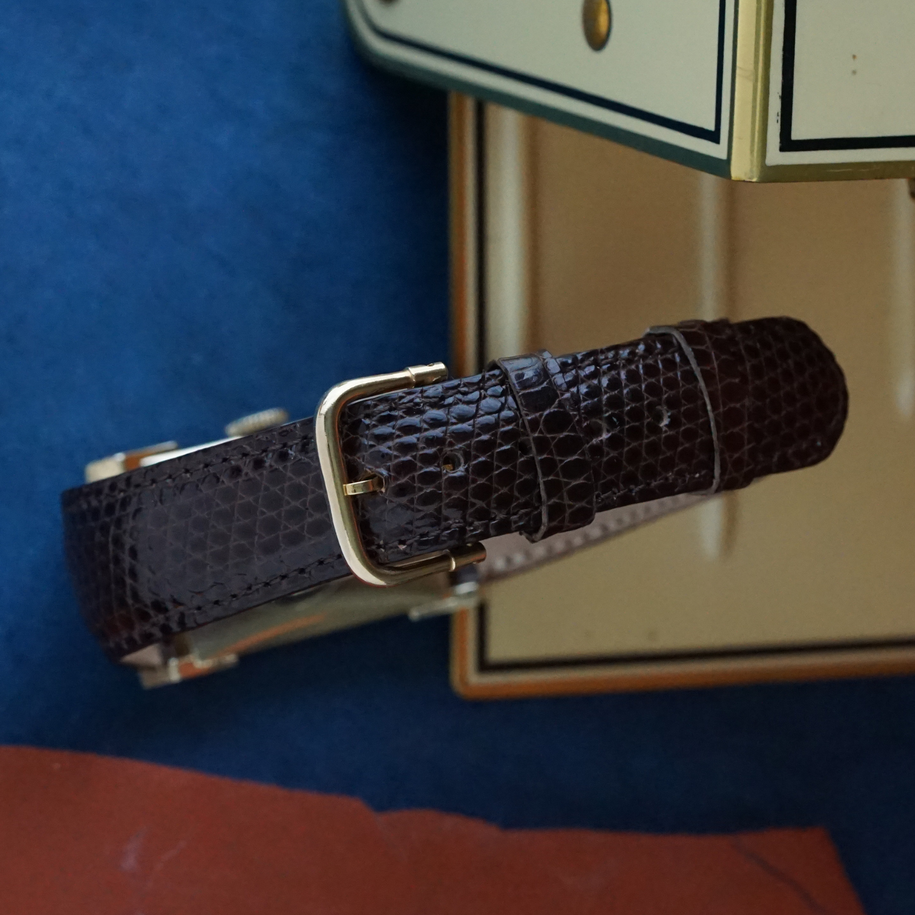 Lord Elgin 1954 Art-Deco Tank Inspired Ref. 4528 14k Yellow Gold Manual